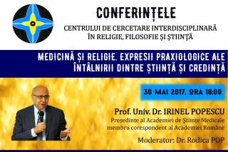 Preşedintele Academiei de Ştiinţe Medicale din România va conferenţia la Iaşi