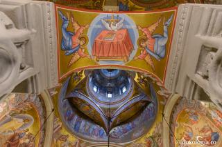 (Foto) Pictura Bisericii „Adormirea Maicii Domnului” a Mănăstirii Putna