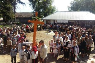 Piatră de temelie pentru biserica Parohiei Moreni