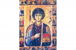 Icoana Sfântului Pantelimon din Mănăstirea „Sfânta Ecaterina”, Sinai