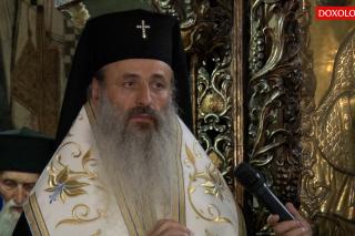 (Video) IPS Teofan - Predică la slujba de ipopsifiere a Arhimandritului Damaschin Luchian