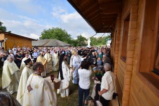 Sfințire de biserică la Mănăstirea Dagâța