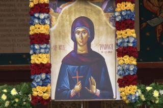 (Video) Sfânta Teodora de la Sihla cinstită la Mănăstirea Sihăstria