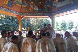 Sărbătoare la Biserica Precista din municipiul Bacău