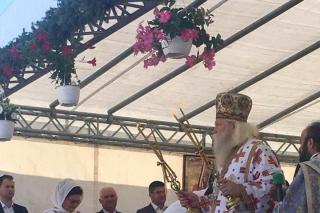 Sfinţire de biserică în satul Brustureţ
