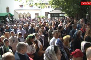 (Video) Cel mai mare așezământ monahal românesc și-a serbat hramul
