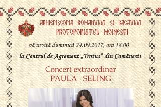 Paula Seling va concerta la Comăneşti