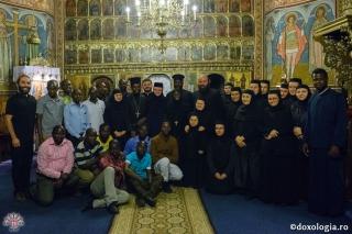Delegația la ITO a Patriarhiei Alexandriei și a întregii Africi în vizită la Mănăstirea Copou (galerie FOTO)