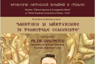 Conferință despre martiriu și mărturisire în Parohia Ciriè (Italia)
