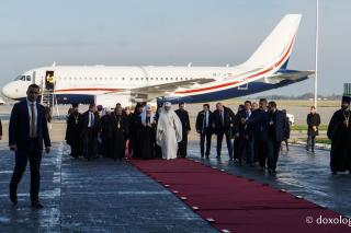 Patriarhul Kirill al Moscovei şi al Întregii Rusii a ajuns în București (galerie FOTO)