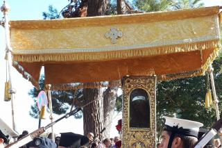 Procesiune cu moaștele Sfântului Ierarh Spiridon în Insula Corfu - 5 noiembrie 2017 (Galerie FOTO)