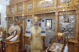 PS Ignatie a slujit la Biserica „Sfântul Ilie” din Huşi