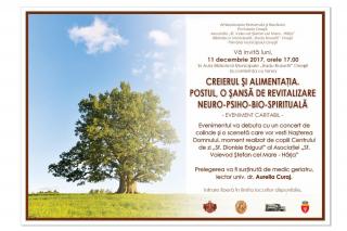 Eveniment caritabil şi conferinţă la Hârja