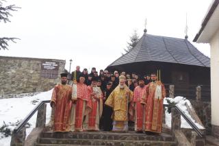 Liturghie arhierească la Mănăstirea Ciolpani