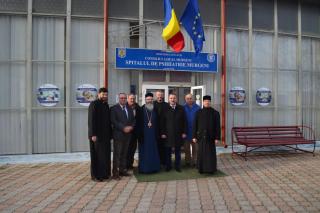Vizită arhierească la Spitalul de Psihiatrie din Murgeni