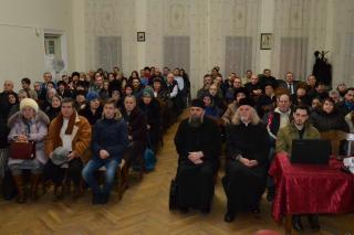 Despre „Taina Sfântului Mir“, la Serile catehetice „Cleopa Ilie“