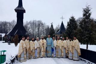 Hram deosebit la Mănăstirea Cireşoaia, judeţul Bacău