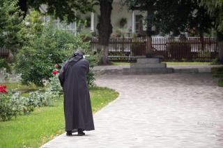 Tunderea în monahism a mamei Părintelui Cleopa