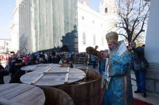 (Foto) Slujba Bobotezei la Catedrala mitropolitană din Iași – 2018