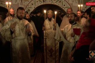 (Video) Slujba Privegherii (Vecernia) săvârșită de Preasfințitului Damaschin Dorneanul, 29 septembrie 2017- Partea I