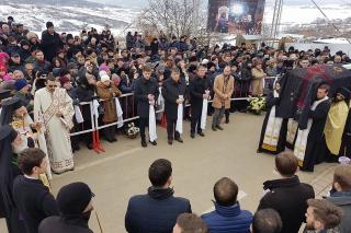 Arhimandritul Antonie Jeflea, înmormântat la Giurgeni