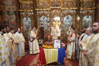 Patriarhul Teoctist, pomenit la Roman