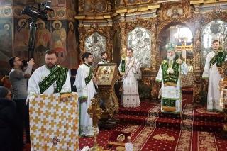 Slujbe arhiereşti în Duminica Izgonirii lui Adam din Rai