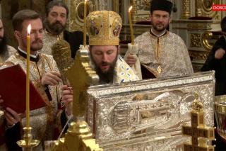 (Video) Sfințirea raclei pentru moaștele Sfântului Iosif cel Milostiv, Mitropolitul Moldovei