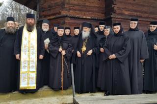 IPS Pimen a slujit la Mănăstirea Buciumeni, Suceava