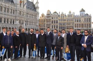 Masteranzi teologi, în vizită la Bruxelles