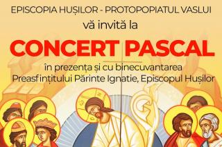 Concert pascal la Biserica „Sfinţii Apostoli Petru şi Pavel“ din Vaslui