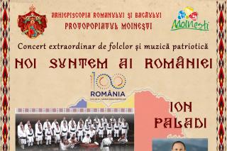Concert de folclor şi muzică patriotică în Protopopiatul Moineşti
