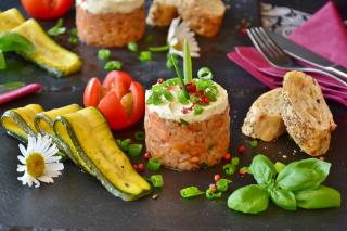Tartar de somon