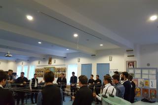Studenți ai specializării teologie ortodoxă asistență socială la două seminarii nemțene
