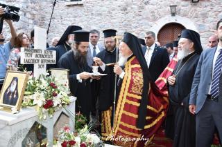 Proclamarea canonizării Sfântului Iacov Tsalikis în Evia