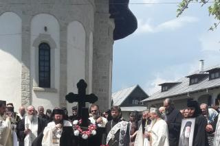 Parastas de 40 de zile pentru arhimandritul Epifanie Bulancea