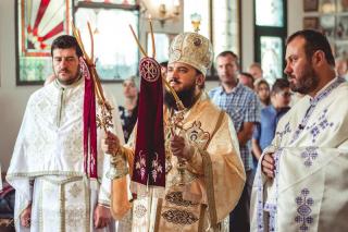 PS Atanasie de Bogdania, în vizită pastorală la San Dona di Piave