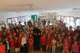 PS Atanasie de Bogdania, în tabără alături de copii