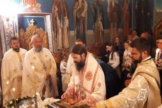 PS Macarie a slujit la Mănăstirea Mălineşti