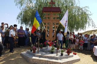 Sfințire de troiță în satul Țepoaia, Protoieria Sascut