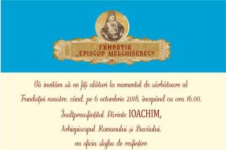 Resfințirea Capelei Fundației „Episcop Melchisedec” Roman