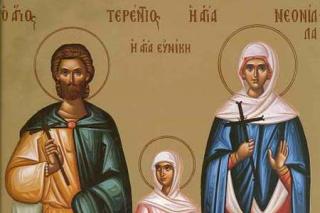 Canon de rugăciune către Sfântul Mucenic Terentie, către soţia sa Neonila şi către cei împreună cu dânşii