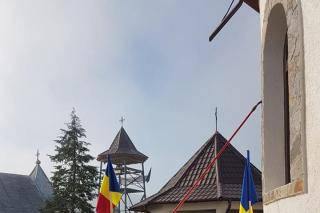 Binecuvântarea lucrărilor bisericii Parohiei Dofteana II