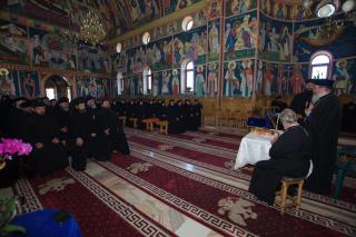 Sinaxă monahală în Episcopia Huşilor