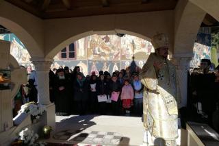 Liturghie arhierească la hramul Mănăstirii Petru Vodă