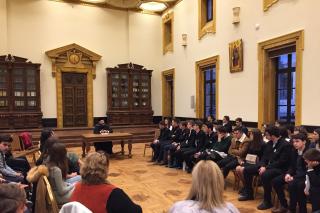Conferință „Valori Culturale Românești” – Arhim. Mihail Daniliuc: „Biserica noastră s-a indentificat ființial cu aspirațiile de unire și unitate ale neamului românesc”