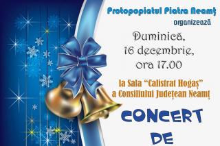 Concert de colinde la Piatra Neamț: „Nașterea Domnului - bucuria noastră”