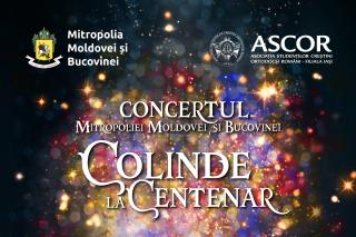 „Colinde la Centenar”, pe 14 decembrie la Iași