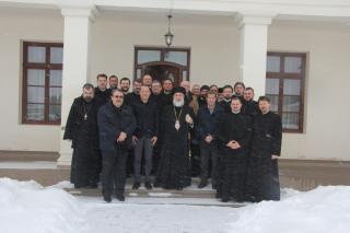 Întâlnirea Consiliului eparhial al Arhiepiscopiei Romanului și Bacăului