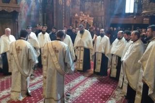 Binecuvântare arhierească asupra elevilor seminariști de la Roman